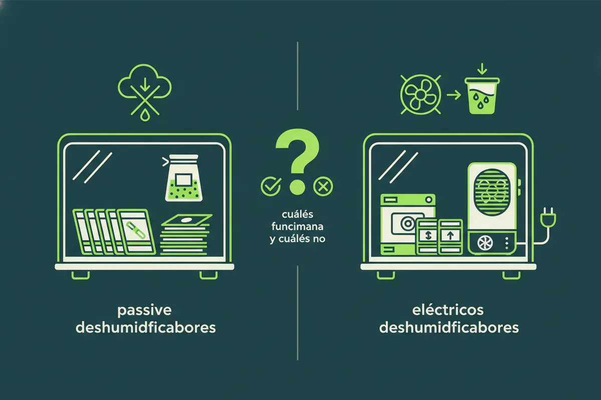 Deshumidificadores para vitrinas: cuáles funcionan y cuáles no